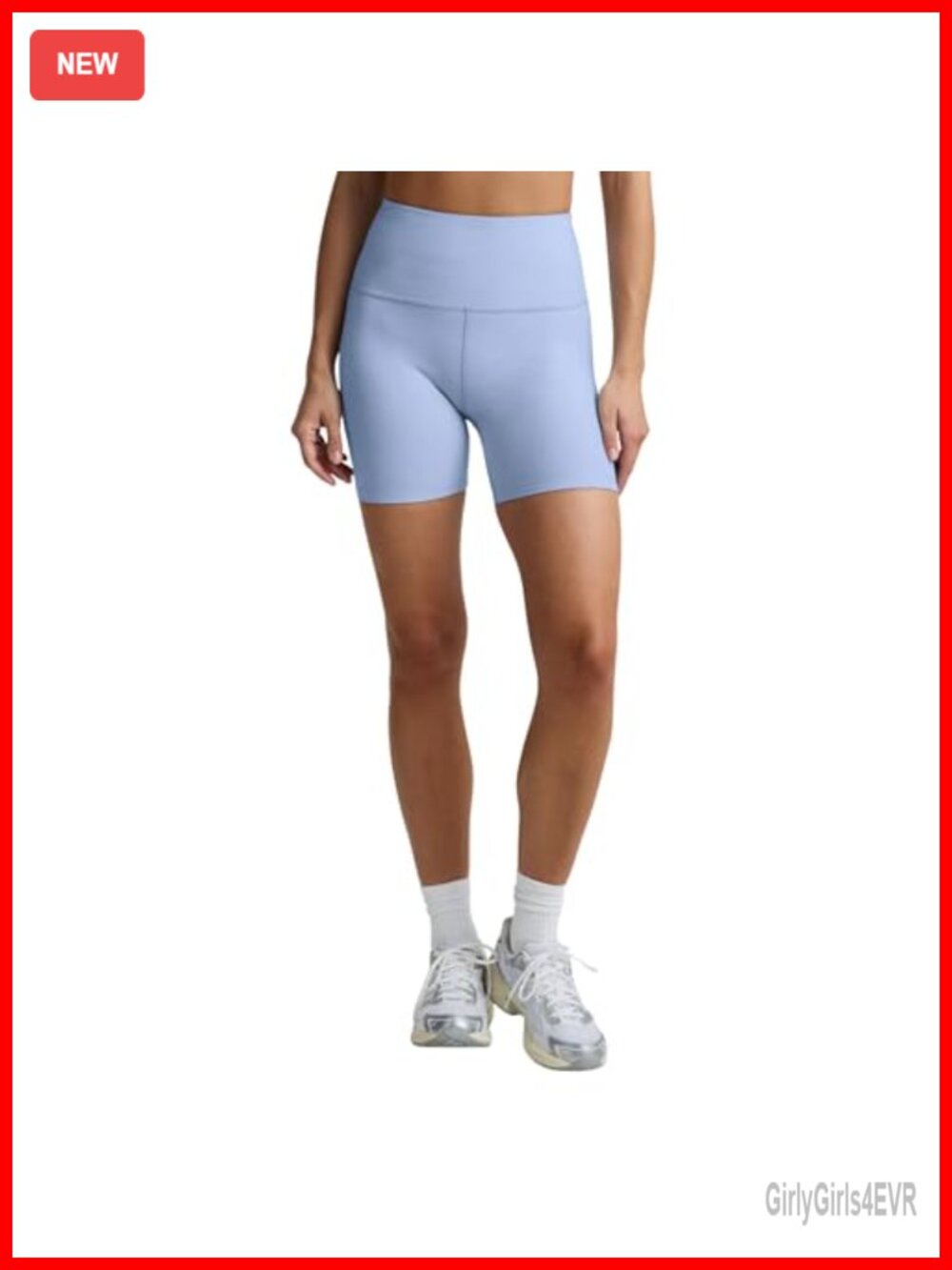 Women's Spacedye 5" Biker Shorts High Waisted Active Yoga Shorts